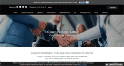 Desktop Screenshot of luquez-associats.com